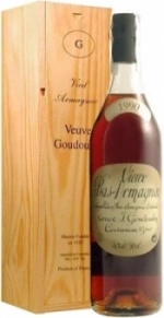 Арманьяк Bas-Armagnac, Veuve J.Goudoulin, Vintage, 1990, 0.7 л (п/у)