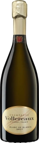 Шампанское Blanc de Blancs Brut, Vollereaux, AOC, 0.75 л