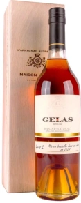 Арманьяк Bas Armagnac, Gelas, Винтажный, более 20 лет, 0.7 л (п/у)