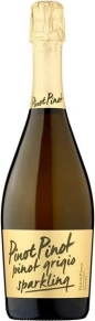 Игристое вино Pinot Grigio Brut, PinotPinot, 0.75 л