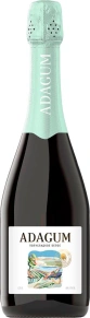 Игристое вино Белое Полусладкое, Адагум, 2024, 0.75 л