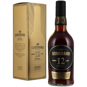 Бренди Soberano Gran Reserva 12 Years