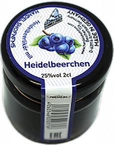 Ликер Heidelbeer, Schnee Jager, 0.02 л