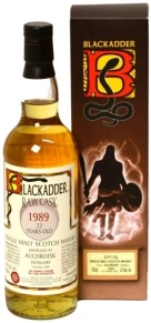 Виски Raw Cask Auchroisk, Blackadder, 22 года, 0.7 л (п/у)