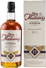 Ром Reserva Superior, Malecon, 15 лет, 0.7 л (п/у)