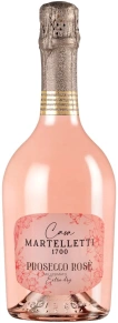 Игристое вино 1700 Prosecco Rose Millesimato Extra Dry, Casa Martelletti, DOC, 0.75 л