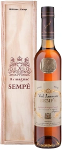 Арманьяк Millesime, Armagnac Sempe, 0.5 л (п/у)