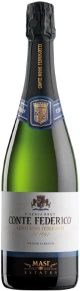 Игристое вино Riserva Brut, Conte Federico, DOC, 2015, 0.75 л