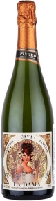 Игристое вино Extra Brut, La Dama, DO, 0.75 л