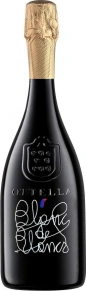 Игристое вино Blanc de Blancs Brut, Ottella, 0.75 л