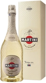 Игристое вино Prosecco Vintage, Martini, DOC, 2016, 0.75 л (п/у)