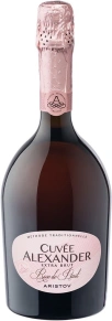 Игристое вино Cuvee Alexander Rose de Pinot Extra Brut, Aristov., 2022, 0.75 л