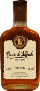 Бренди Young, Baron de' Alffredo, 0.25 л