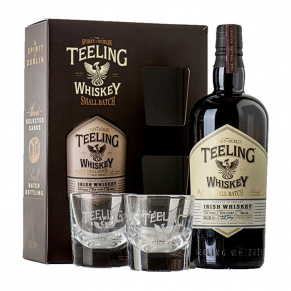 Виски Irish, gift box 2 glass, The Teeling Whiskey