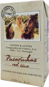 Вино Red medium-sweet, Pucarinhas, 1 л