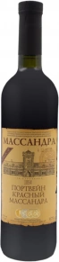 Портвейн красный, Массандра, 0.75 л