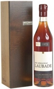Арманьяк Chateau de Laubade, 1973, 0.7 л (п/у)