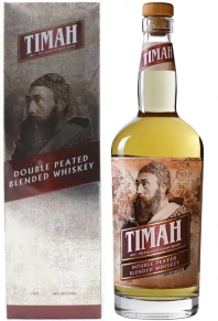Виски Double Peated Blended, Timah, 3 года, 0.75 л (п/у)
