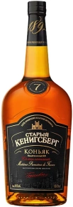Коньяк Старый Кенигсберг, KV, 7 лет, 1 л