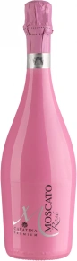 Игристое вино Moscato Spumante Rose Semi-Sweet, Cavatina, 0.75 л