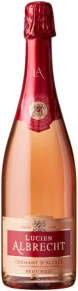 Игристое вино Brut Rose, Cremant d'Alsace, Lucien Albrecht, AOC, 0.75 л