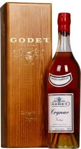 Коньяк Godet, Vintage, 41 год, 0.7 л (п/у)
